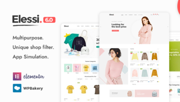 Elessi v6.1.9 Stylish and Flexible WordPress Theme for Online Stores