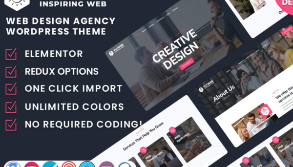 FlyWeb- Best WordPress Themes For Web Design Agency