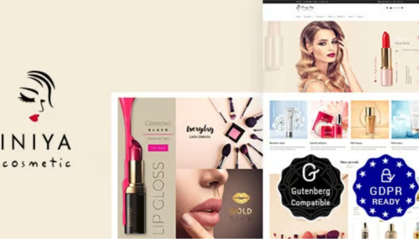 Iniya v3.1 - Cosmetic WordPress Theme for Beauty & Skincare