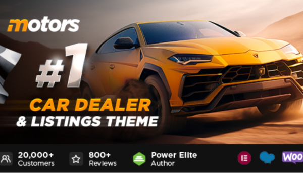 Motors V5.6.38 - Best Car Dealer, Rental & Listing WordPress Theme